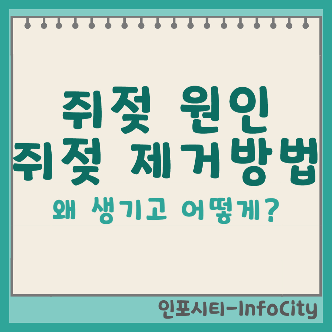 쥐젖 원인과 제거방법 포스팅 썸네일