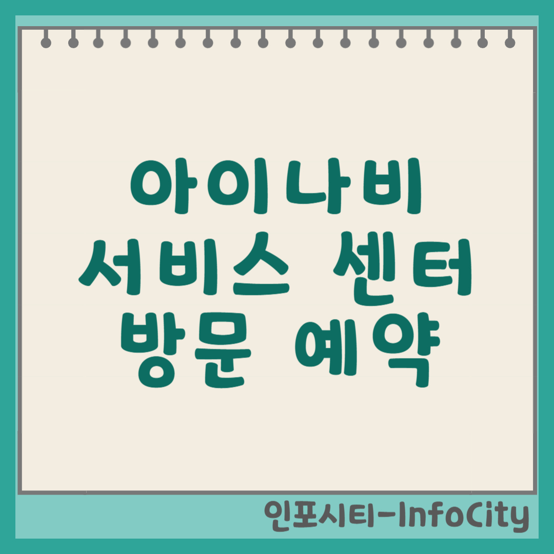 아이나비 서비스 센터 온라인 방문 예약, 위치, 고객센터 총정리 썸네일