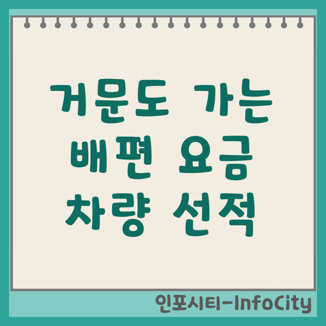 거문도 배편 시간표, 차량선적 요금, 가는 법 총정리